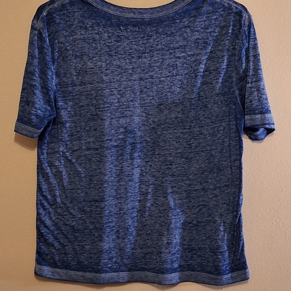 Vintage NASA T-Shirt, Blue "Worn Thin" Cotton Style - Picture 2 of 2